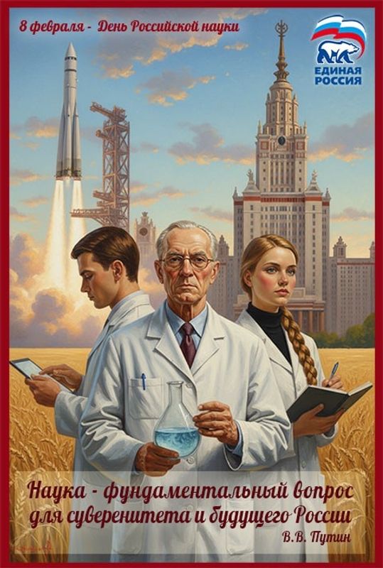 С Днем российской науки!
