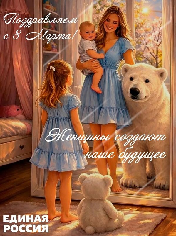 С Международным женским днём!