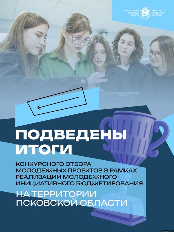 В Псковской области определены победители конкурса молодежного инициативного бюджетирования