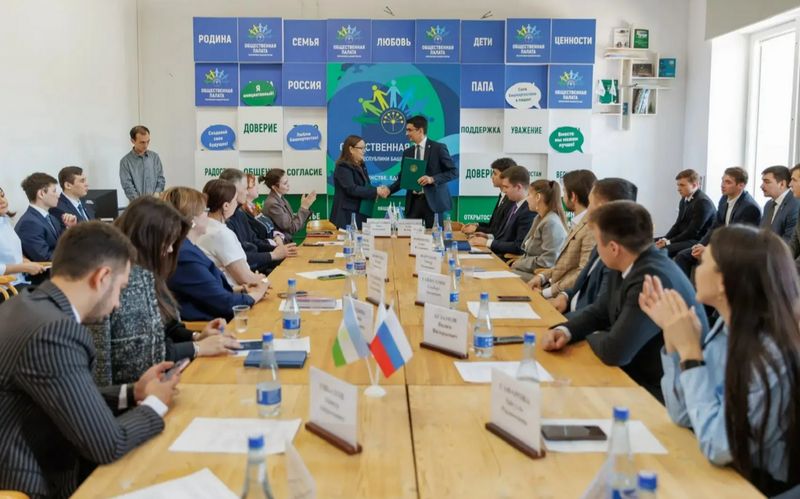 Общественная и Молодёжная палаты Башкортостана договорились о сотрудничестве
