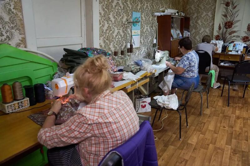 Нижегородские ТОСовцы передали бойцам более 500 маскировок